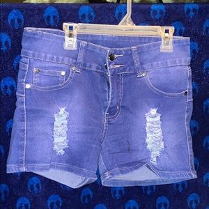 4for15 ripped shorts